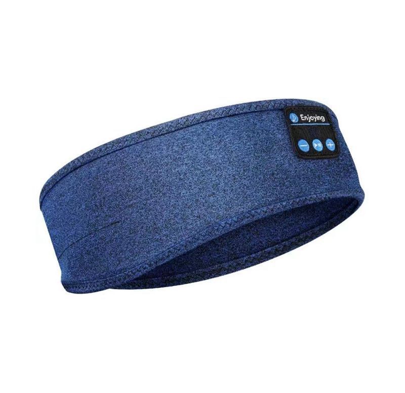 Bluetooth Sleep Headband & Eye Mask – Wireless Music Headscarf with HD Stereo Speakers for Sleeping, Sports, Yoga & Travel